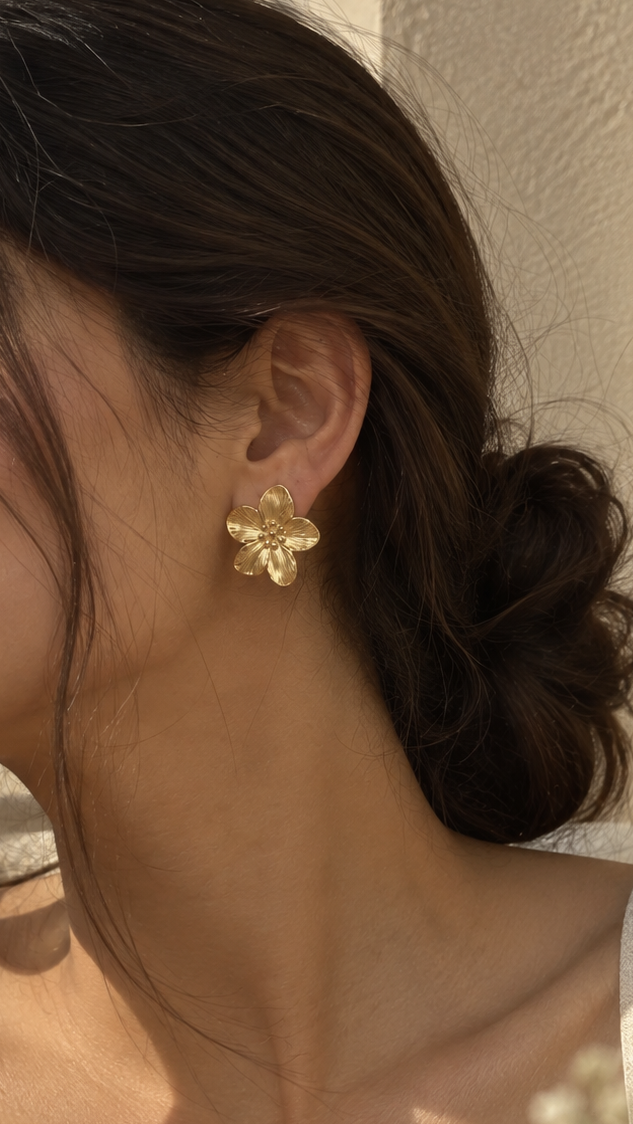 Camellia Earrings